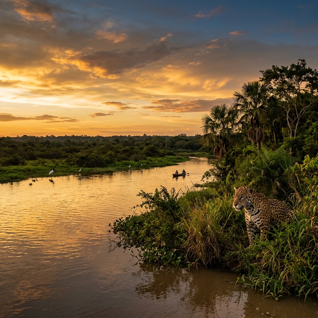 Pantanal Sunset